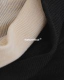  FUNNEL NECK TOP * black 