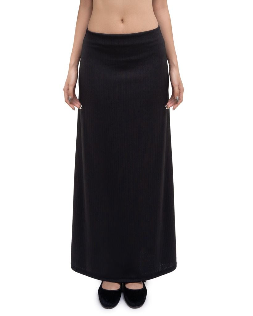  AIRY SKIRT * black 