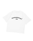  MHO OVERSIZED T-SHIRT * white 