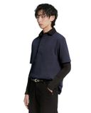  HEAVY COTTON POLO * navy 