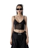  MESH TOP * black 