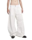  WIDE-LEG PANTS * white 
