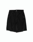  DENIM JORTS * black 