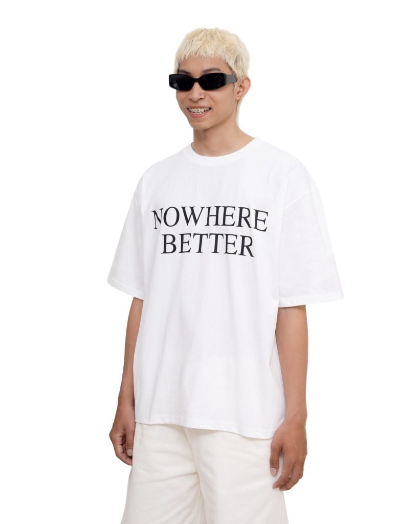  NB OVERSIZED T-SHIRT * white 