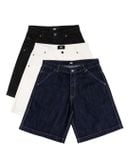  DENIM JORTS * cream 