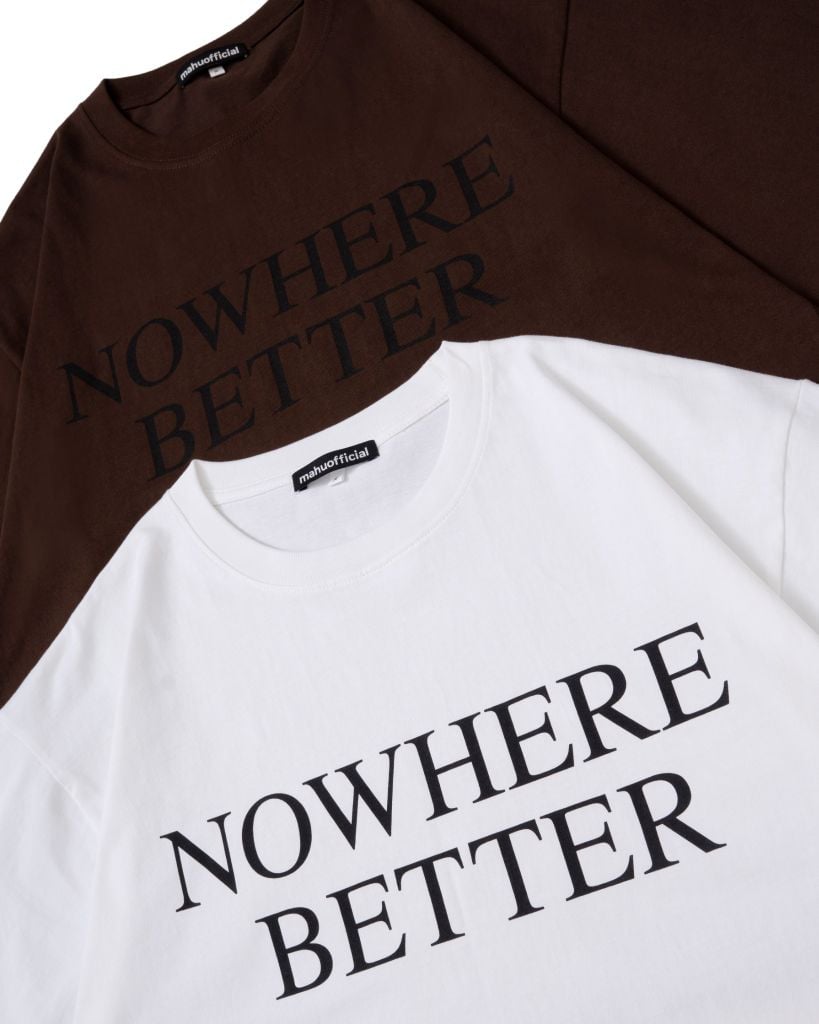  NB OVERSIZED T-SHIRT * brown 