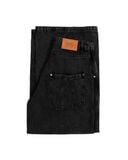  FADED LOOSE JEANS * black 