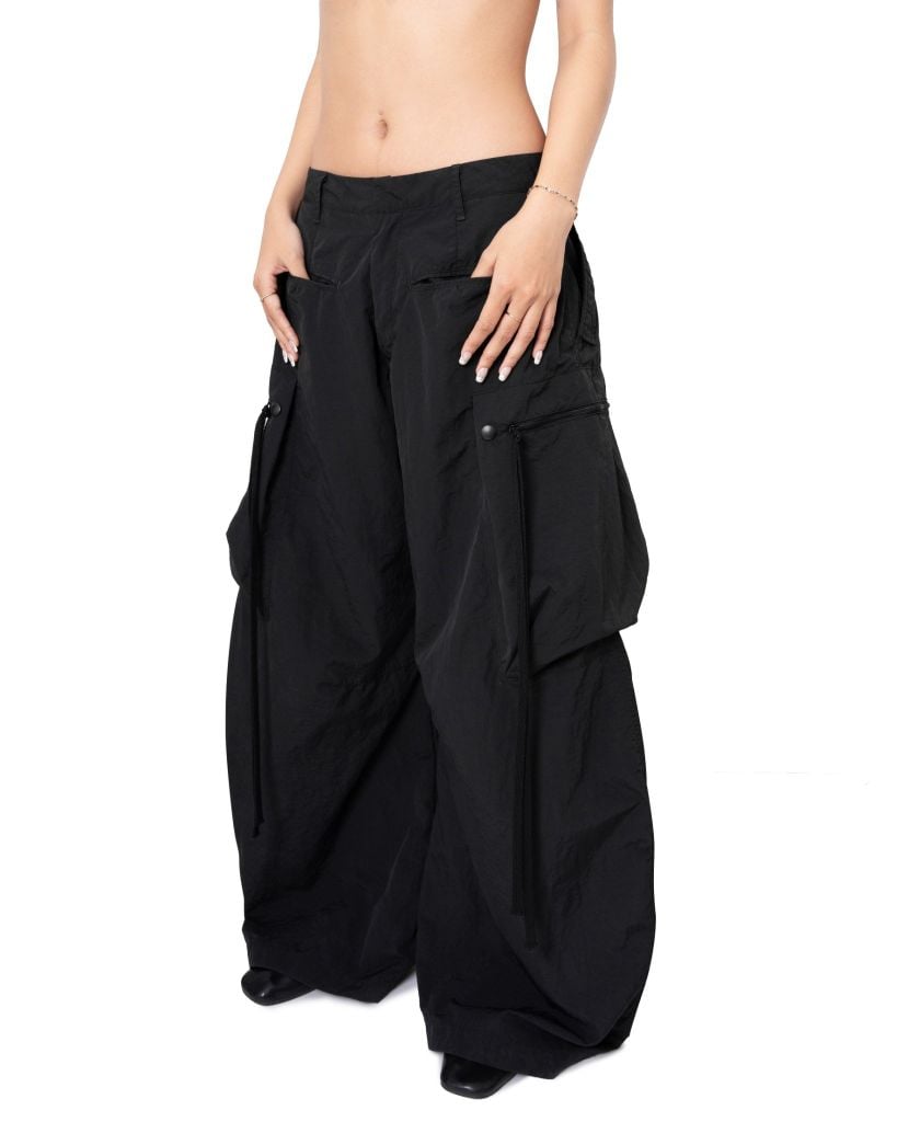  ARCH CARGO PANTS * black 