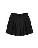  PLEAT SHORTS * black 