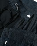  PLEAT SHORTS * dark blue 
