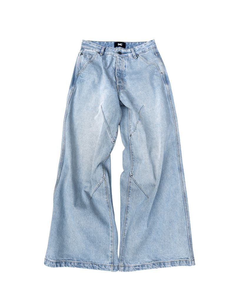  FADED LOOSE JEANS 