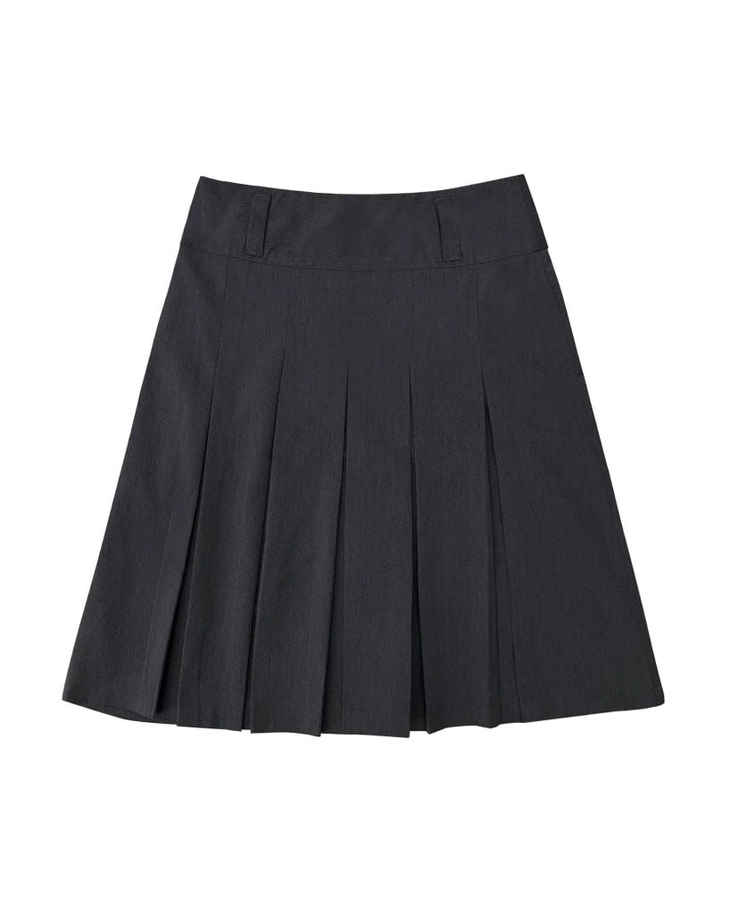  MIDI PLEAT SKIRT * grey 