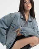  FADED DENIM JACKET * blue 