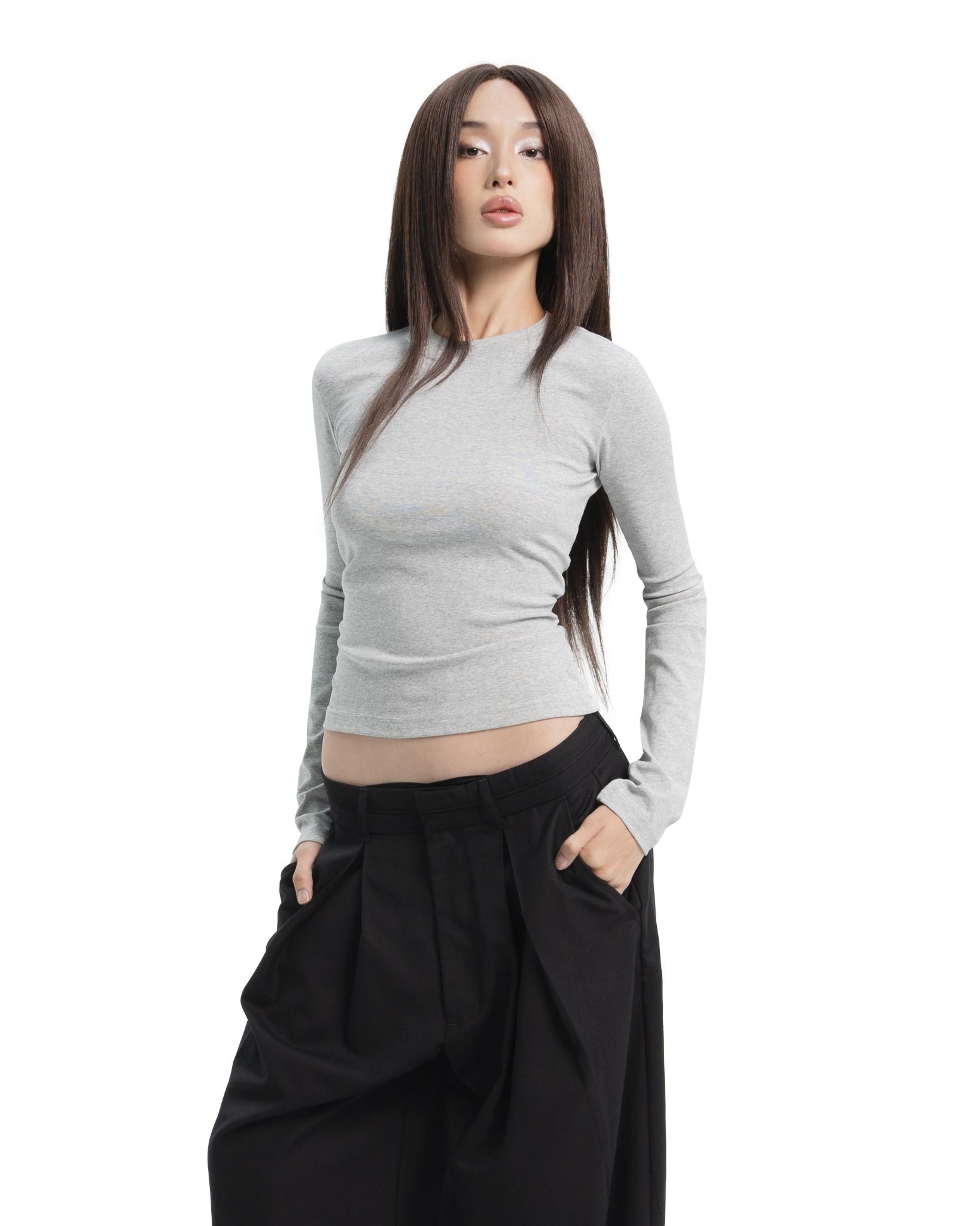  SKI LONGSLEEVES * grey 