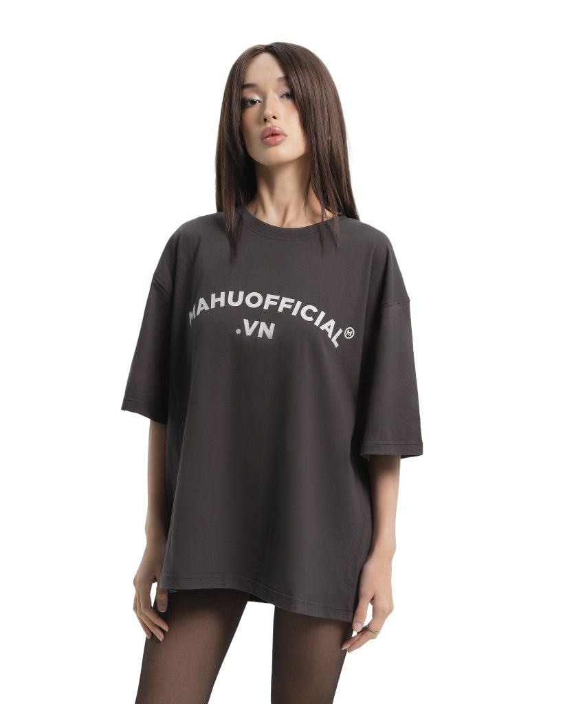  MHO OVERSIZED T-SHIRT * grey 