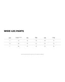  WIDE-LEG PANTS * white 