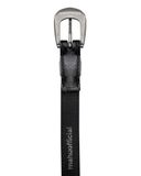  NARROW LEATHER BELT * black 