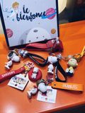  KEYCHAIN SNOOPY & CHARLIE (MỚI) 