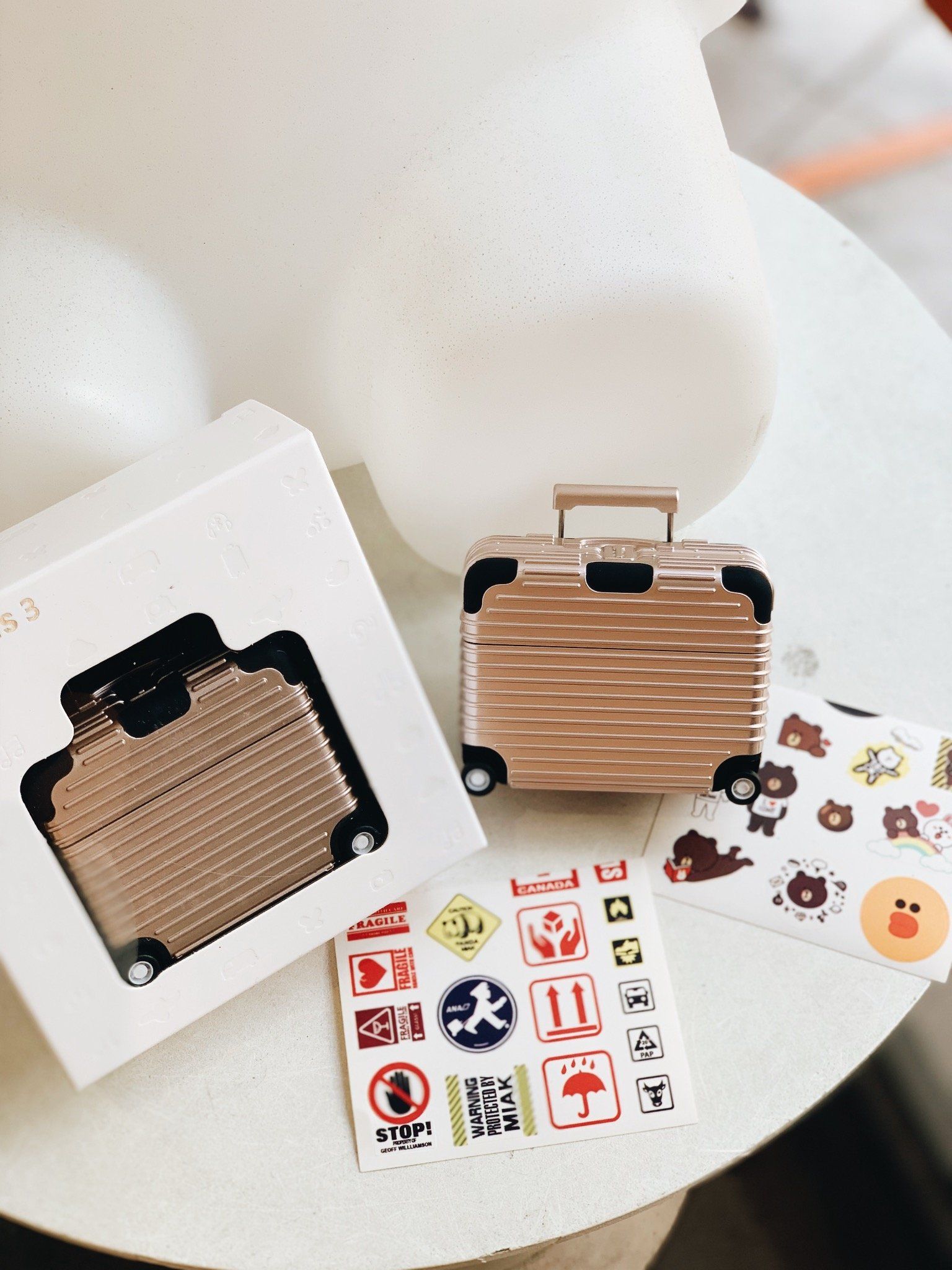  SET AIRPODS SUITCASE 