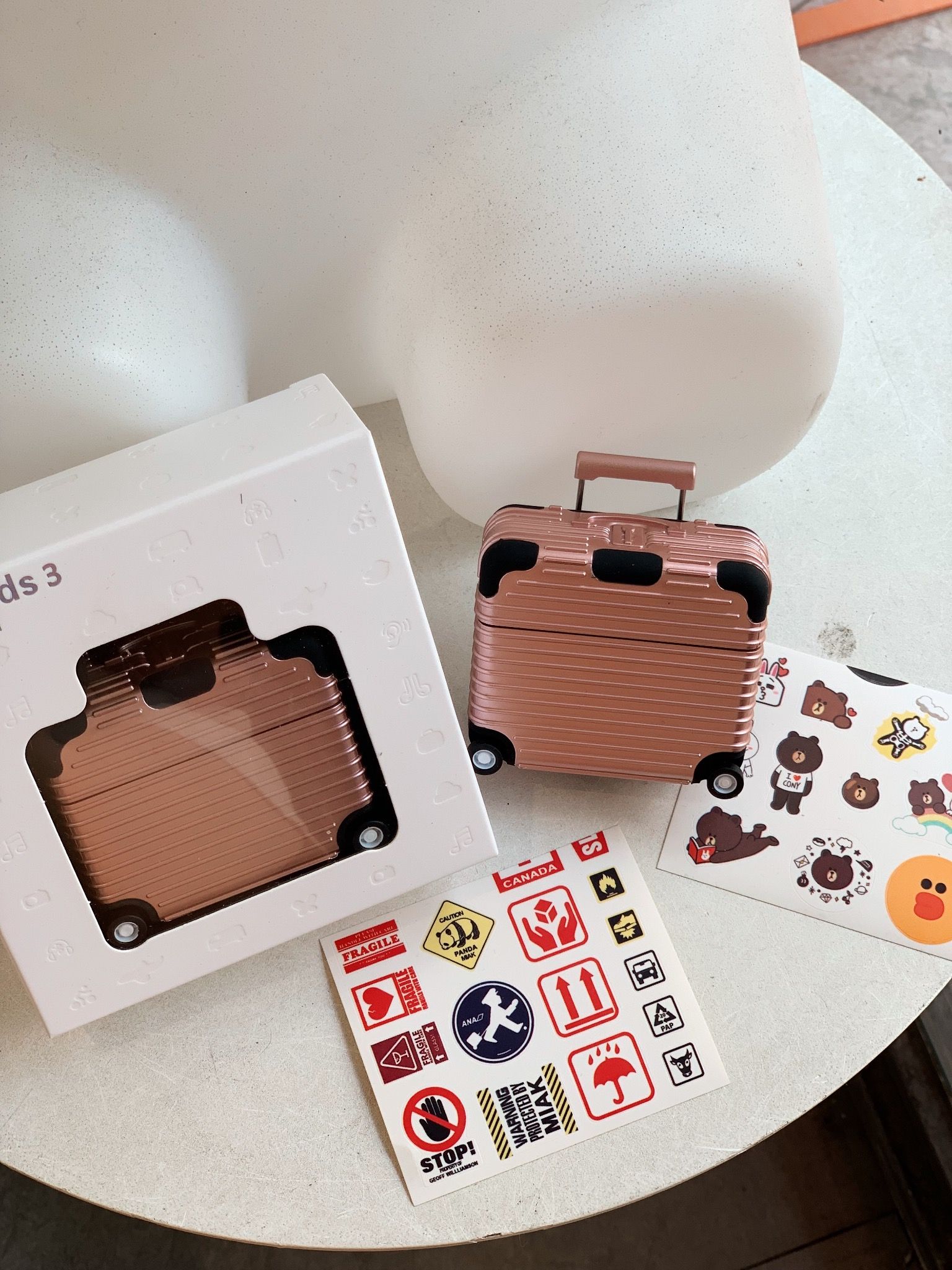  SET AIRPODS SUITCASE 