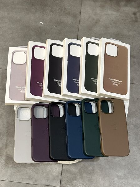  LEATHER CASE For 16Promax/16Plus/16Pro/16 - MAGSAFE 