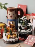  CHRISTMAS TOWN MUSIC BOX 