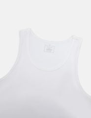 Áo ba lỗ nam viền cổ nách vải chính dáng ôm
