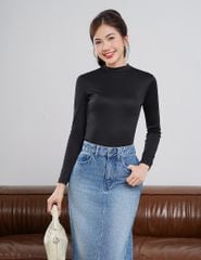 Áo giữ nhiệt cổ cao nữ WGN002W4