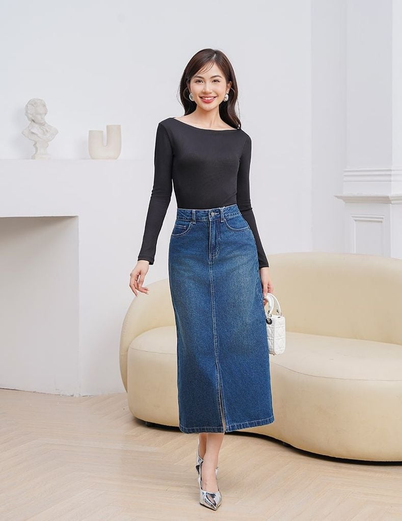 Áo giữ nhiệt cổ tròn WGN004W4