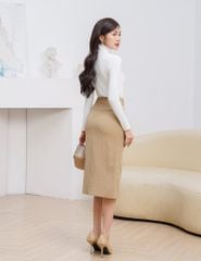 Áo giữ nhiệt cổ cao nữ WGN005W4