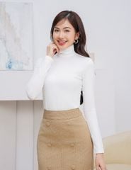 Áo giữ nhiệt cổ cao nữ WGN005W4