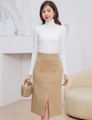 Áo giữ nhiệt cổ cao nữ WGN005W4