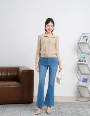 Áo len cổ bẻ nữ WAL003W4
