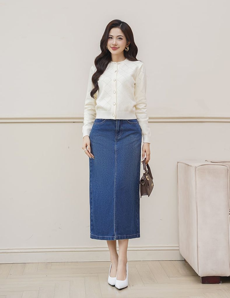 Áo khoác len nữ WWJ002W4