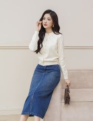 Áo khoác len nữ WWJ002W4