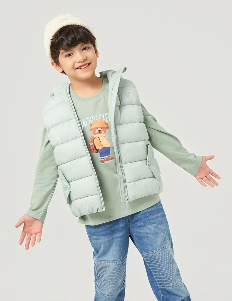 Áo phao chần bông trẻ em KGL200W3