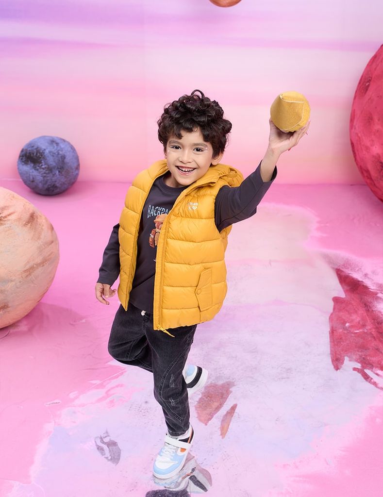 Áo phao chần bông trẻ em KGL200W3