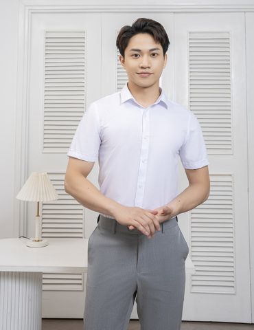 Áo sơ mi nam ngắn tay MSS072S4