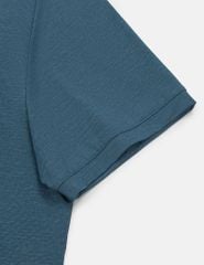 Áo polo nam ngắn tay thể thao in logo ngực