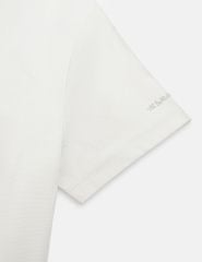 Áo t-shirt nữ ngắn tay cổ tròn logo ngực