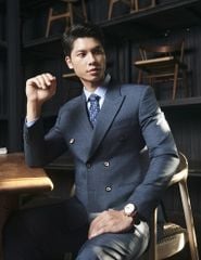 Áo vest 2 hàng khuy nam MAV038K3