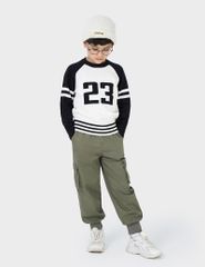 Áo len cổ tròn trẻ em BAL291W4