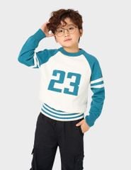 Áo len cổ tròn trẻ em BAL291W4