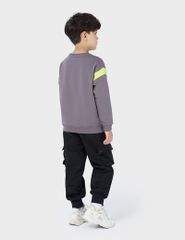 Áo nỉ cổ tròn trẻ em BAN281W4