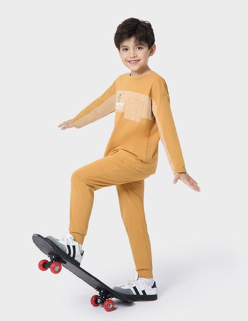 Bộ đông Cotton trẻ em BBK217W4