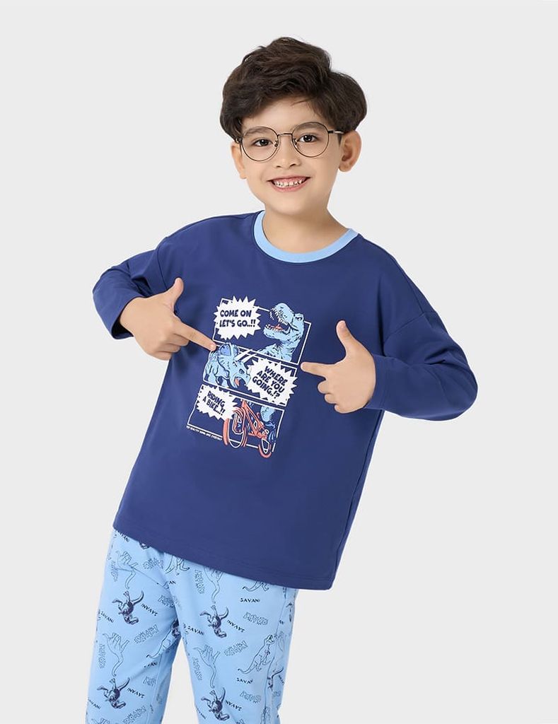 Bộ đông cotton trẻ em BBK237W4