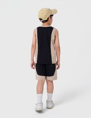 Bộ đồ hè sát nách bé trai dáng rộng