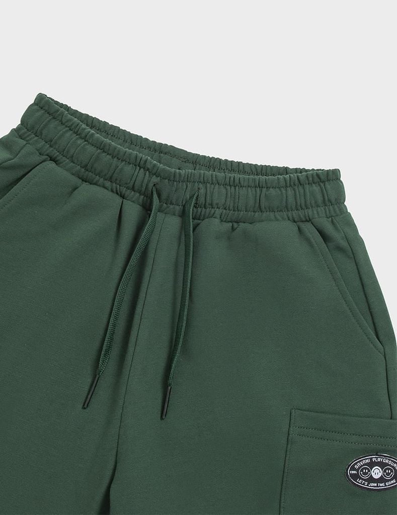 Quần short đùi bé trai cạp chun co giãn