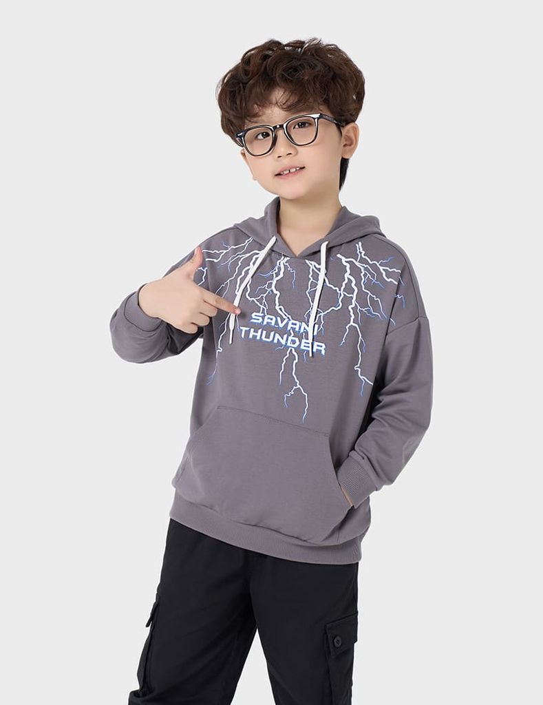 Áo nỉ có mũ trẻ em BHD283W4