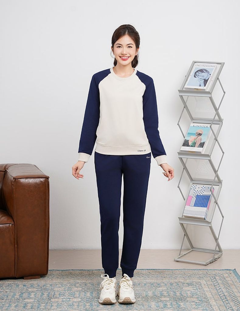 Bộ nỉ đông nữ WBD002W4